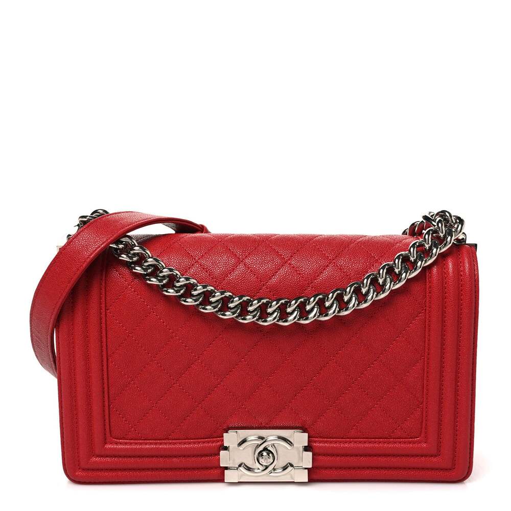 Chanel Caviar Quilted Medium Boy Flap #344876C36B